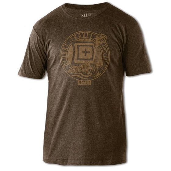 5.11 Limited Global Travel T-Shirt, sandstone