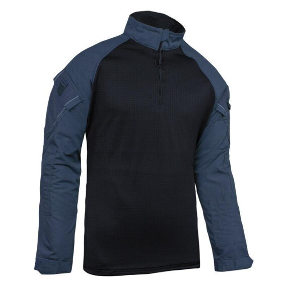 Tru-Spec Combat Shirt Cold Weather 1/4 Zip, navy