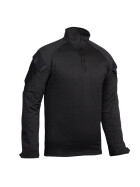 Tru-Spec Combat Shirt Cold Weather 1/4 Zip, schwarz