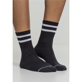 Urban Classics 2-Tone College Socks 2-Pack, black/white