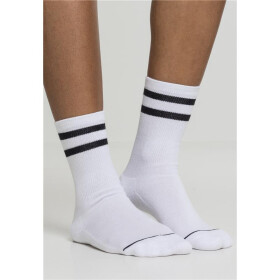 Urban Classics 2-Tone College Socks 2-Pack, white/black