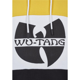Wu-Wear Block Hoody, black/white/yellow