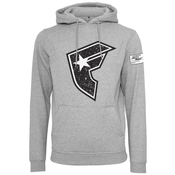 Famous Composition Hoody, h.grey
