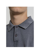 Urban Classics Garment Dye Pique Poloshirt, grey