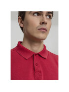 Urban Classics Garment Dye Pique Poloshirt, red