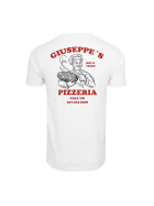 Mister Tee Giuseppes Pizzeria Tee, white