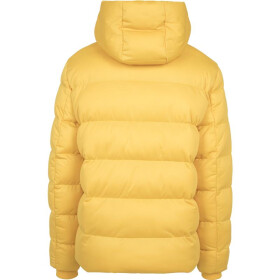 Urban Classics Hooded Boxy Puffer Jacket, chrome yellow