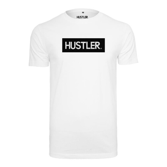 Merchcode Hustler Box Logo Tee, white
