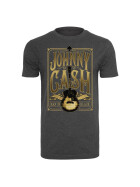 Merchcode Johnny Cash Man In Black Tee, charcoal