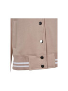 Urban Classics Ladies College Sweat Jacket, lightrose/lightrose