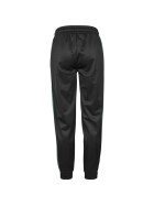 Urban Classics Ladies Cuff Track Pants, black/green