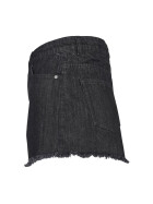 Urban Classics Ladies Denim Hotpants, black washed