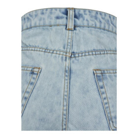 Urban Classics Ladies Denim Hotpants, blue bleached