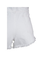 Urban Classics Ladies Denim Hotpants, white