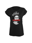 Famous Ladies God Cant Save Tee, black