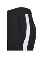 Urban Classics Ladies Interlock Jogpants, black/white