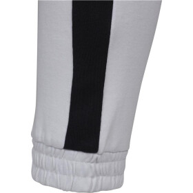 Urban Classics Ladies Interlock Jogpants, white/black