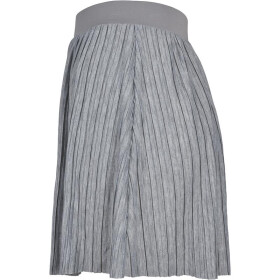 Urban Classics Ladies Jersey Pleated Mini Skirt, grey