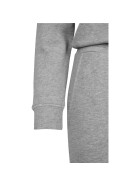 Urban Classics Ladies Long Sleeve Terry Jumpsuit, grey