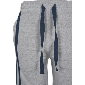 Urban Classics Ladies Taped Terry Culotte, grey/navy
