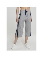 Urban Classics Ladies Taped Terry Culotte, grey/navy