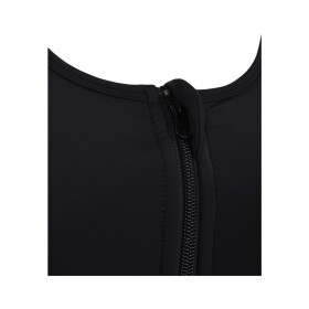Urban Classics Ladies Tech Mesh Zipped Bra, black
