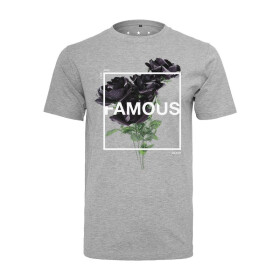 Famous Life and Death Tee, heather grey