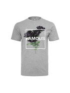 Famous Life and Death Tee, heather grey
