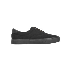 Urban Classics Low Sneaker With Laces, blk/blk