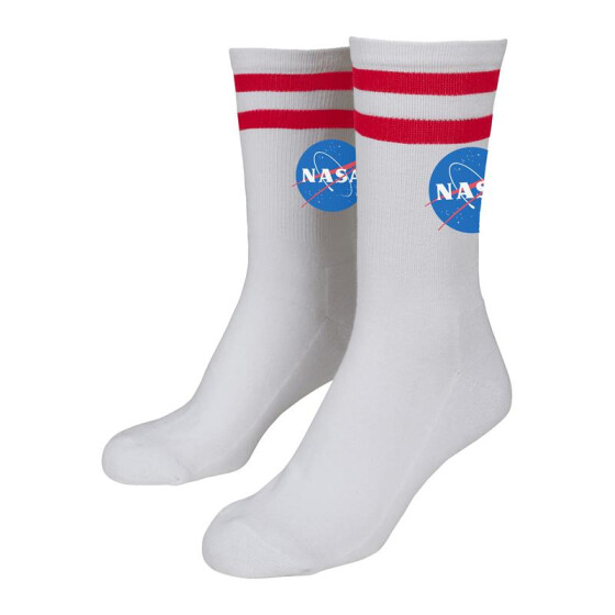 Mister Tee NASA Socks, white