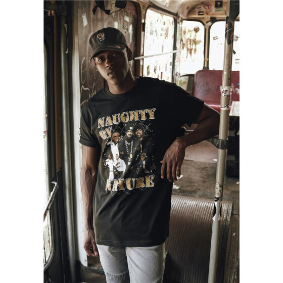 Mister Tee Naughty by Nature 90s Tee, black