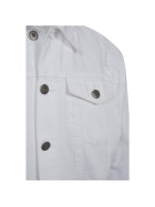 Urban Classics Ripped Denim Jacket, white