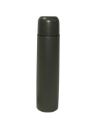 MFH Vakuum-Thermoskanne 1 l, Schraubverschluss, oliv