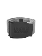 Urban Classics Woven Belt Rubbered Touch UC, grey