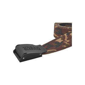 Urban Classics Woven Belt Rubbered Touch UC, wood camo
