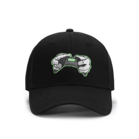 Hands of Gold All Day Curved Cap, black/neon green
