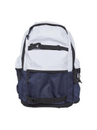 Urban Classics Backpack Colourblocking, white/navy/black