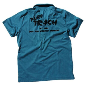 MFH Polo-Shirt, mit Knopfleiste, Pure Trash, blue L