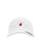 Mister Tee Fire Dad Cap, white