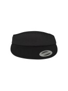 Flexfit Flat Round Visor Cap, black
