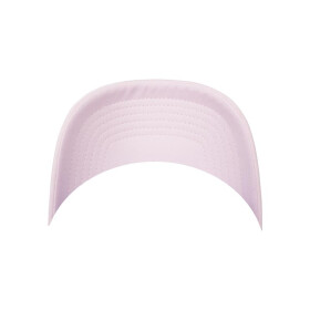 Flexfit Foam Trucker Cap Curved Visor, wht/pink/pink