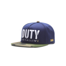 Hands of Gold Is Callin Cap, navy/woodland/white