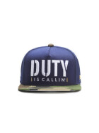 Hands of Gold Is Callin Cap, navy/woodland/white