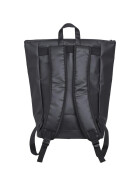 Urban Classics Messenger Backpack Coated, black