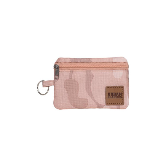 Urban Classics Mini Wallet With Keyring, rose camo