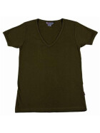 LIFE LINE RIB T-Shirt Sneak, oliv XL