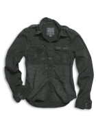 SURPLUS Raw Vintage Shirt, langarm, black washed XXL
