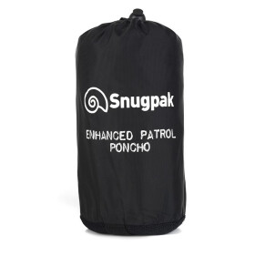 Snugpack Enhanced Patrol Poncho, schwarz