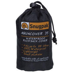 Snugpak Rucksackbezug Aquacover 35, schwarz