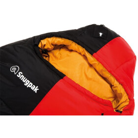Snugpak Schlafsack Softie Expansion 4, rot-schwarz